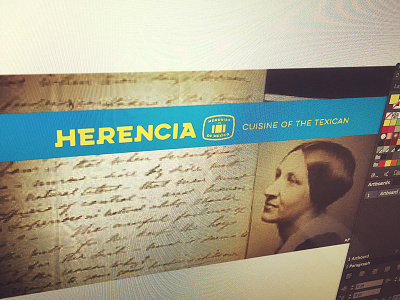 Herencia Texican Cuisine branding logo design naming packaging design restaurant branding