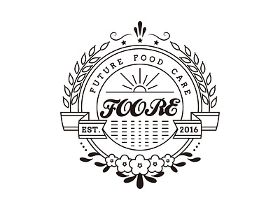 food company Logo design logo ui