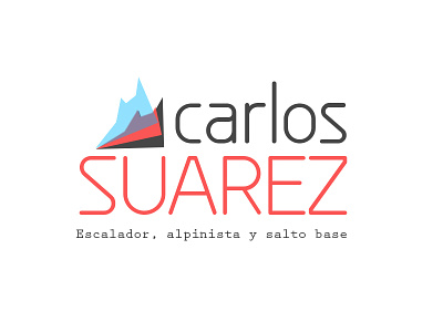 Carlos Suarez base jump carlos suarez climb climber logo mountain