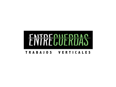 Entrecuerdas logo trabajos vertical verticales works