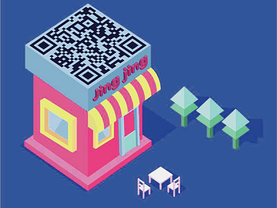 Qr Code 2.5 D Style