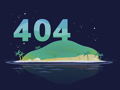 404 - Lost illustration vector