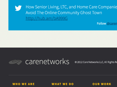 Footer carenetworks footer healthcare homepage responsive source sans pro web design