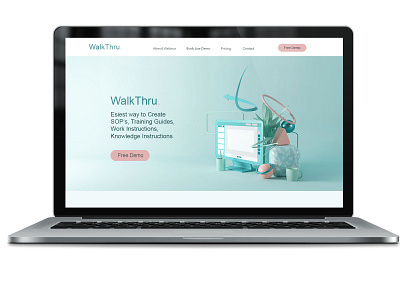 Web design for WalkTrhu