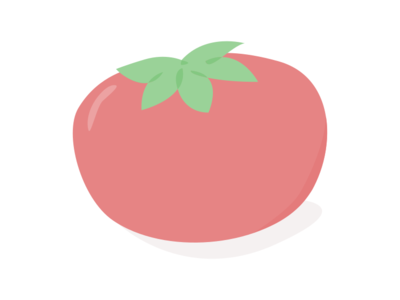 Tomato fruit illustration inkscape tomato