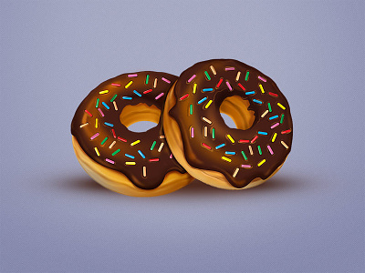 Tasty Bites Icon set - Donuts donuts food icons pixelkit ui