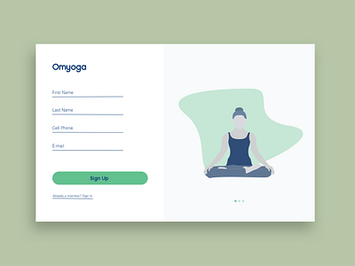 Daily UI 001 - Sign Up Screen