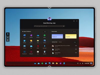 Windows 11 for foldable devices