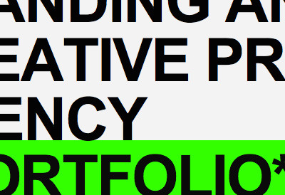 Portfolio: Live portfolio type