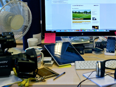 My Desk (As Everyone is doing it!) desk equipment tools