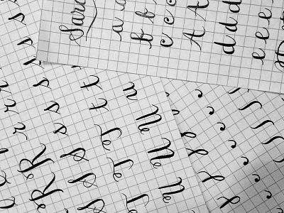 Practice, practice calligraphy hand lettering modern calligraphy