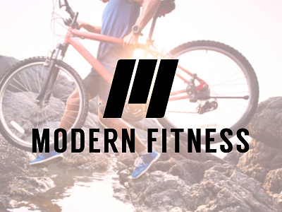 Modern Fitness Final Logo branding fitness fitness logo logo logo design mark