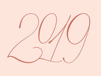 2019 2019 lettering new year new year 2019 numbers type typography