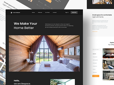 Interin Room - Exploration Landing Page