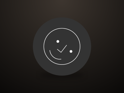 Checkmark face