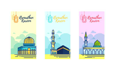Ramadan Kareem4 design icon illustration illustrator islamic islamic art islamicart vector