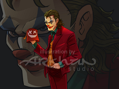 JOKER 2 design illustration illustrator joaquin phoenix joker jokerfanart vector