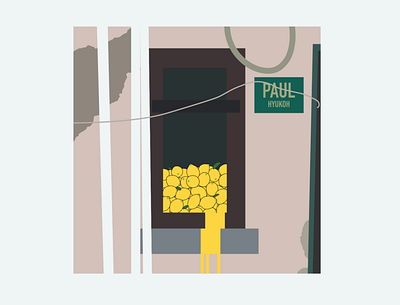 "PAUL" by HYUKOH album album art album cover album cover design cover design design illustration music album