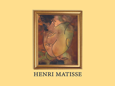 Matisse Inspired Album Cover Design album album art album cover album cover design cover design design illustration music album