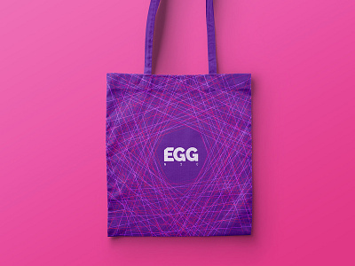 EGG Conference — Tote Bags branding collateral conference data dataiku egg event identity nest swag tech totebag