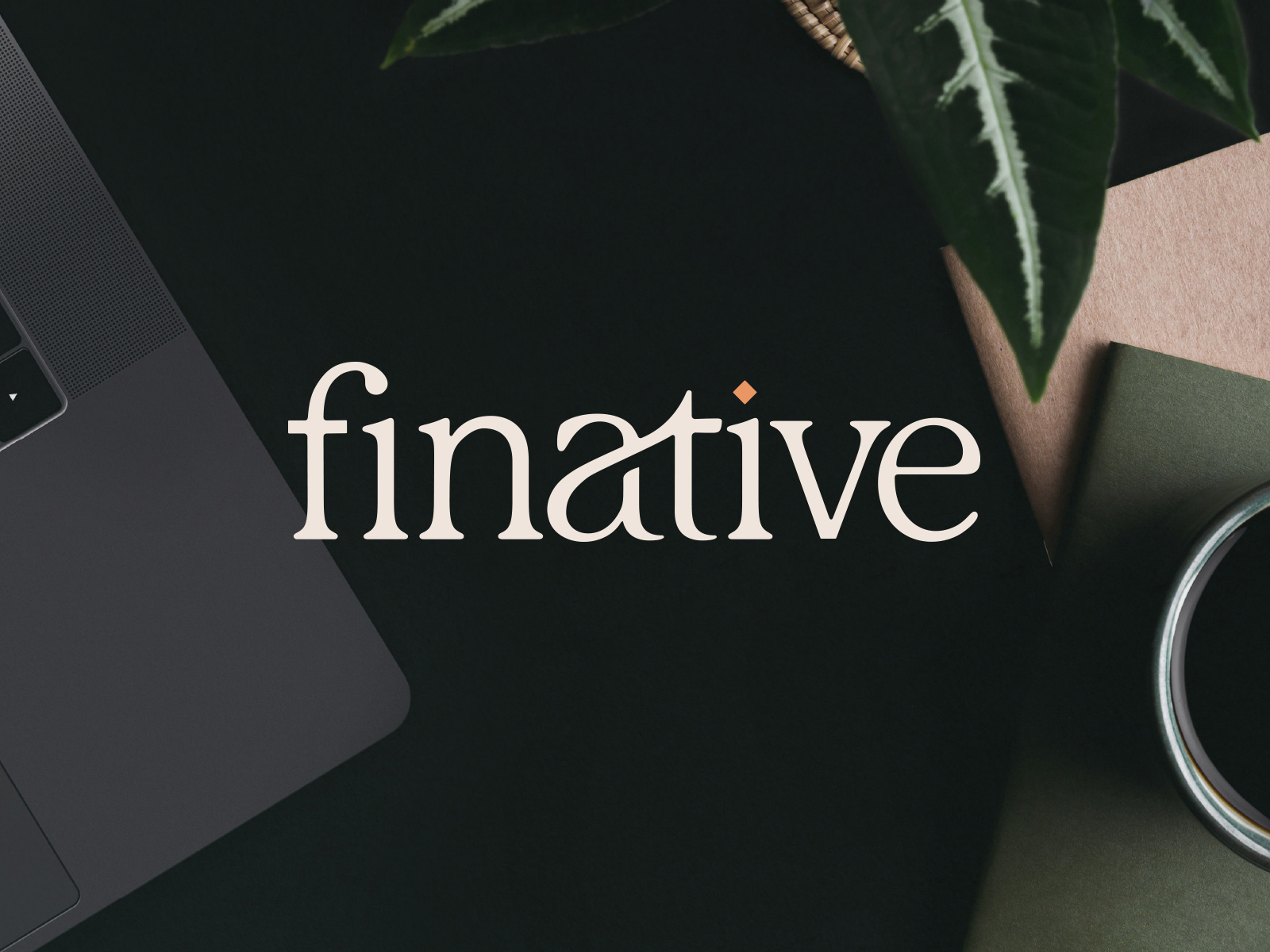 Finative Primary Logo By Jess Blank On Dribbble