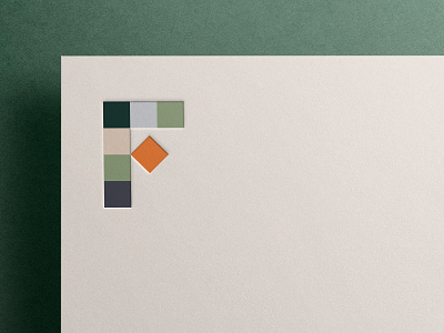 Finative — mark accounting blocks branding geometric identity logo mark monogram