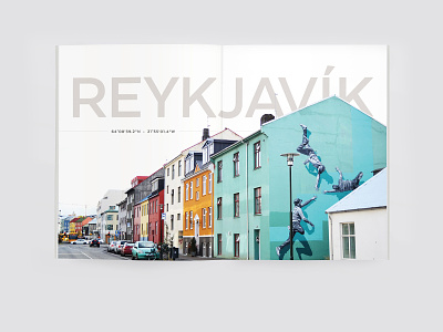 I Heart Reykjavík editorial editorial layout iceland layout photobook reykjavik