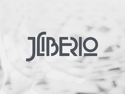 Geometric Logo for a Singer / Songwriter branding geometric identity logo mark singer songwriter typography wordmark