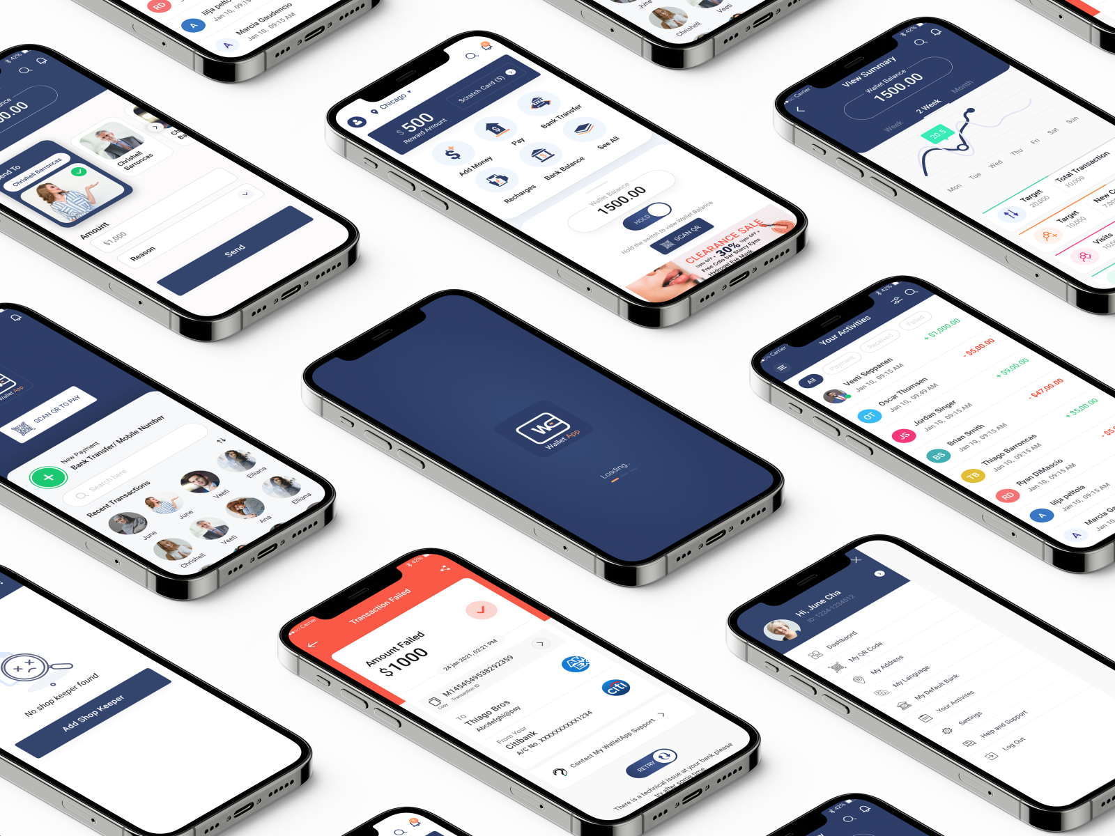 Wallet App UI by Rahul Koshta on Dribbble