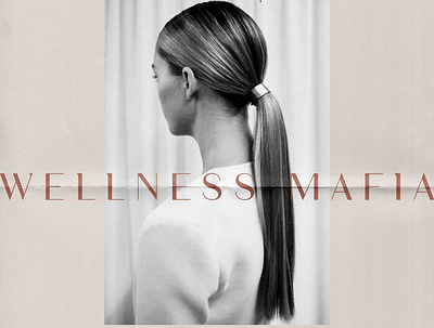 Wellness Mafia Branding brand identity branding chic design feminine layout design logo minimal logo modern new york