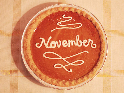 Craft Calendar / November calendar craft eatable frosting handmade month november pie pumpkin thanksgiving type
