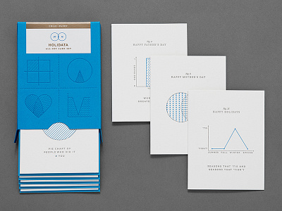 Colle+McVoy All-set card set card cards design greeting cards holiday letterpress minimal