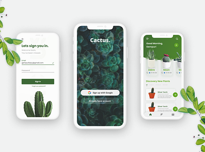 Plant Apps 2019 design trend design mobile plant ui ux