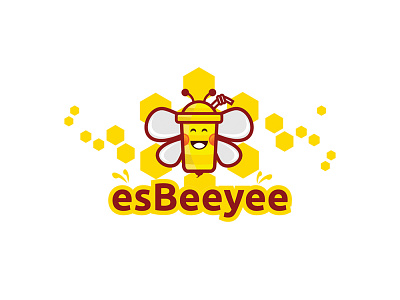 esbeeyee animation app branding design flat graphic design illustration logo minimal vector