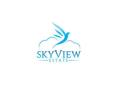 Skyview animation branding design flat graphic design icon illustration logo type vector