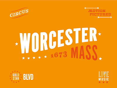 Snapchat Geofilter - Worcester, MA 1900s circus geofilter history massachusetts snapchat typography worcester