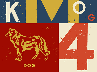 Chief Sans - Typeface Kickoff animal chief design dog font letters sans serif typeface vintage