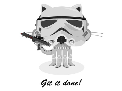 Idea for a series of GitHub posters github poster star wars
