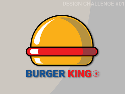 Redesigning of Fast food logo flat icon illustration logo