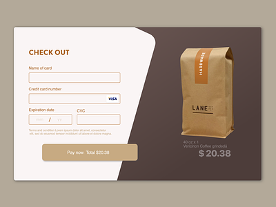 Credit card checkout | Daily 002
