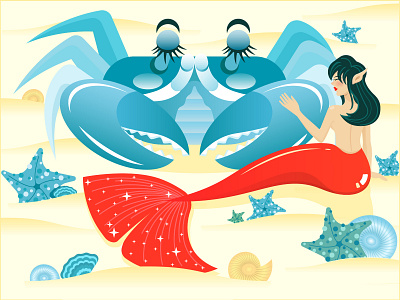 Mermaid illustration