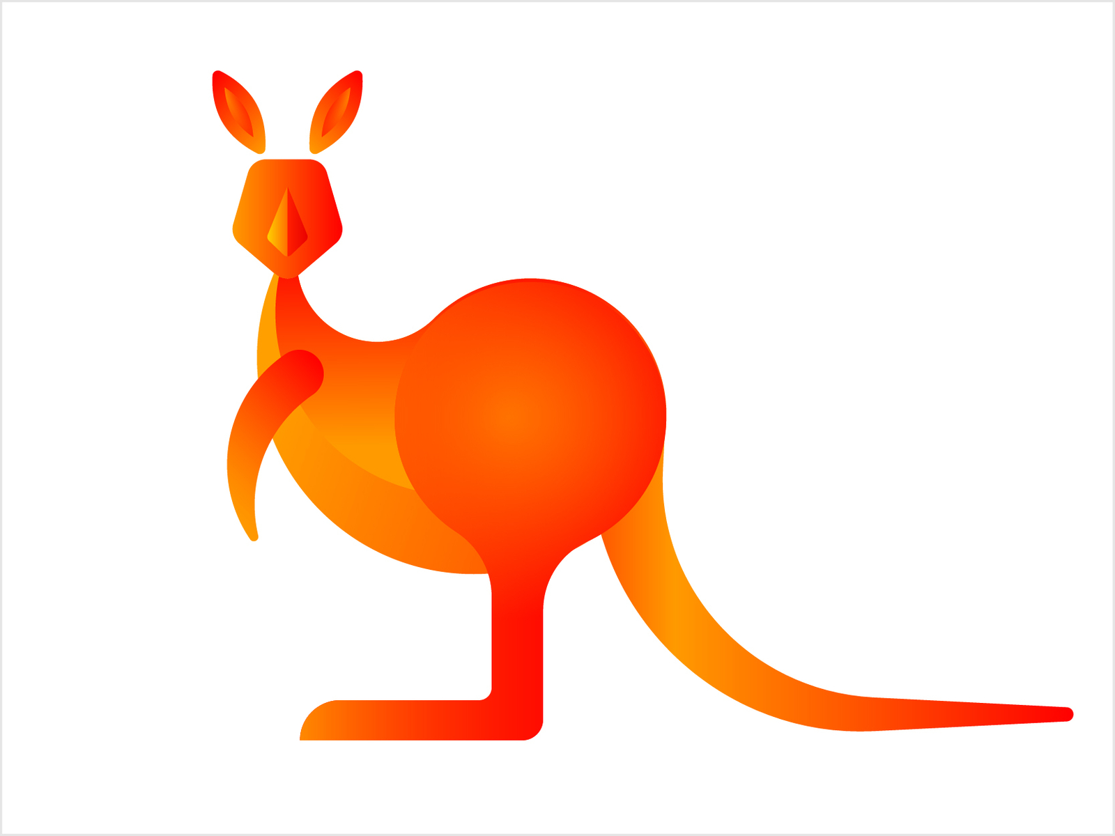 Kangaroo by wangya on Dribbble