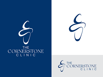 Corner Stone Clinic Logo Design Concept