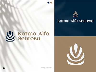 PT Katma Alfa Sentosa architect branding design home house logo luxury mortage property realestate vector