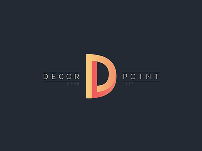 Decor Point decor design furniture identity javier logo logofolio logotype mark monogram monterrey torres