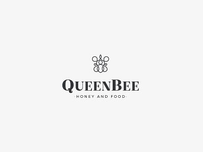 Queen Bee animal bee brand branding food honey identity logo mark queen