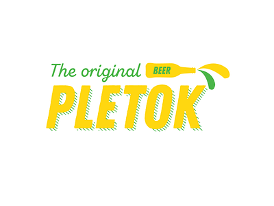 Pletok, The Original branding concept design illustration logo vector