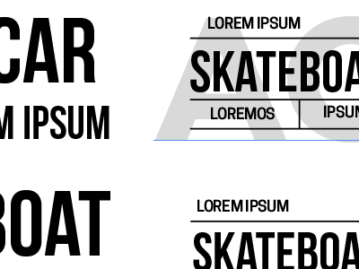 Type lockups illustrator typography