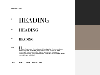 Winkbeds Website - look and feel #1 color design hierarchy typography ui