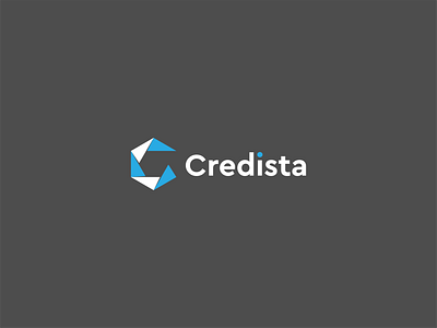 Credista clean design flat graphic design icon illustrator logo minimal vector website